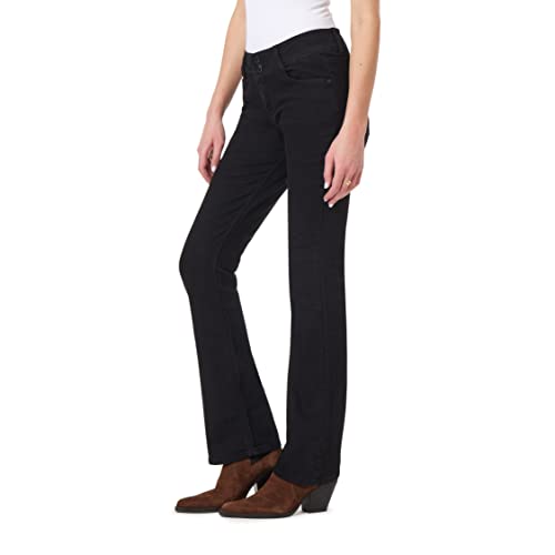 WallFlower Damen Instastretch Luscious Curvy Bootcut Jeans, schwarz, 26W / 32L von WallFlower