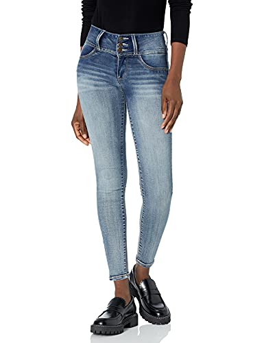 WallFlower Damen Juniors Instasoft High Rise Sassy Skinny (Standard und Plus) Jeans, Dulce, 48 Mehr von WallFlower