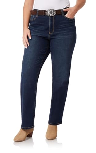 WallFlower Damen Legendary Slim Bootcut Mid Rise Gürtel Insta Stretch Juniors (Standard und Plus) Jeans, Evan, 50 Mehr von WallFlower