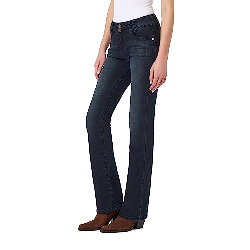 WallFlower Damen Plus-Size InstaStretch Luscious Curvy Bootcut Jeans, brombeerfarben, 14 Plus REG von WallFlower