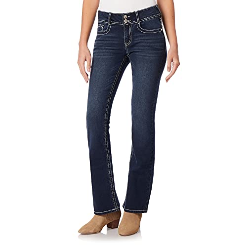 WallFlower Mädchen Luscious Curvy Bootcut Mid Rise Bling Insta Stretch Juniors (Standard und Plus) Jeans, Evan, 3 von WallFlower