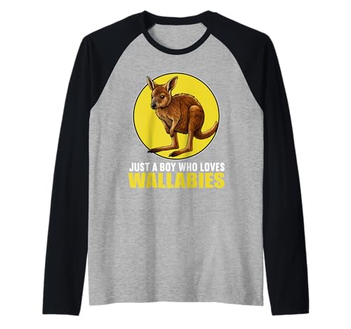 Herren Wallabys Wallaby Raglan Herren Wallabys Wallaby Raglan von Wallabys Wallaby Tier Shop