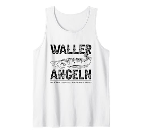 Herren Angelzubehör Waller Klopfen Echte Männer Angeln Wels Angler Tank Top Herren Angelzubehör Waller Klopfen Echte Männer Angeln Wels Angler Tank Top von Waller Zubehör Angeln und Angelzubehör für Wels