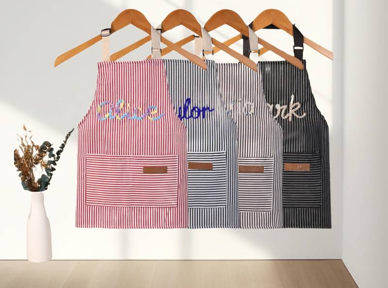 Kostenlose Benutzerdefinierte Erwachsenen Backschürze Mit Verstellbaren Trägern, Personalisierte Schürze Für Frauen, Gestreifte Taschen, Geschenk Kostenlose Benutzerdefinierte Erwachsenen Backschürze Mit Verstellbaren Trägern, Personalisierte Schürze Für Frauen, Gestreifte Taschen, Geschenk von WalletWithLove