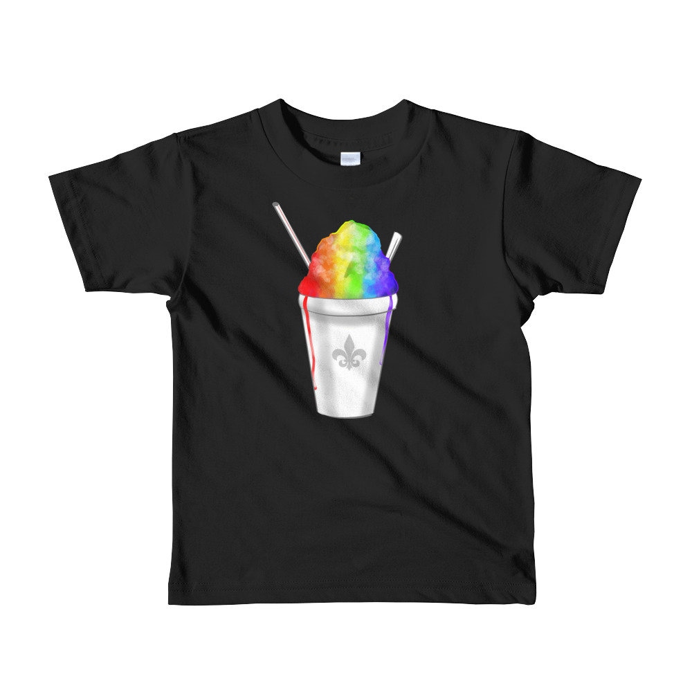 Mardi Gras Shirt - Regenbogen Schnee Ball Kinder T New Orleans Feinschmecker Dessert Illustration Mardi Gras Shirt - Regenbogen Schnee Ball Kinder T New Orleans Feinschmecker Dessert Illustration von WallflowerArtandGift