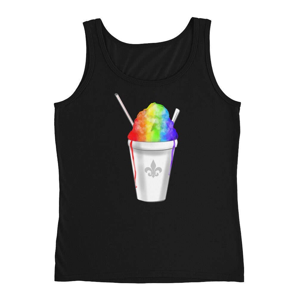 Rainbow Snoball Tank Top Shirt - New Orleans Foodie Dessert Nola Rainbow Snoball Tank Top Shirt - New Orleans Foodie Dessert Nola von WallflowerArtandGift