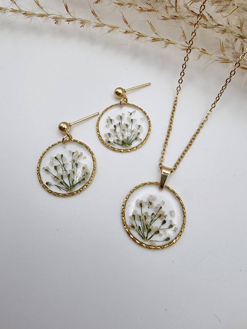 Blüten Ohrringe Blüten Ohrringe von WallisKunstwerkstatt