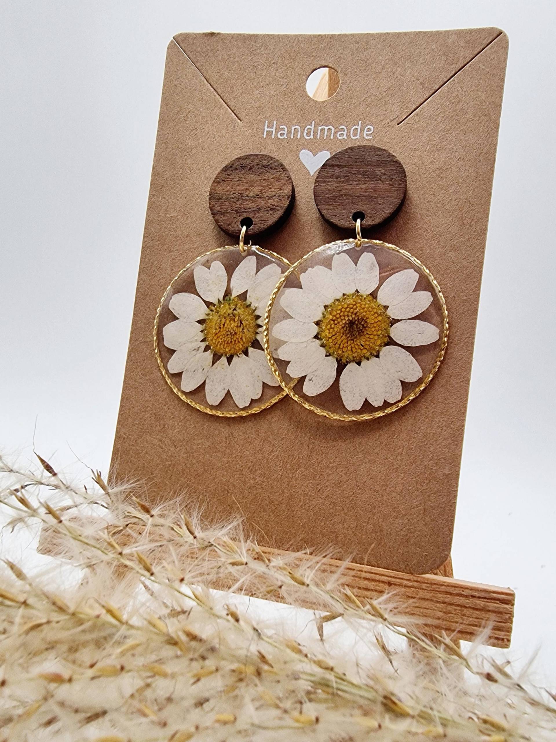 Margeriten Ohrringe Margeriten Ohrringe von WallisKunstwerkstatt