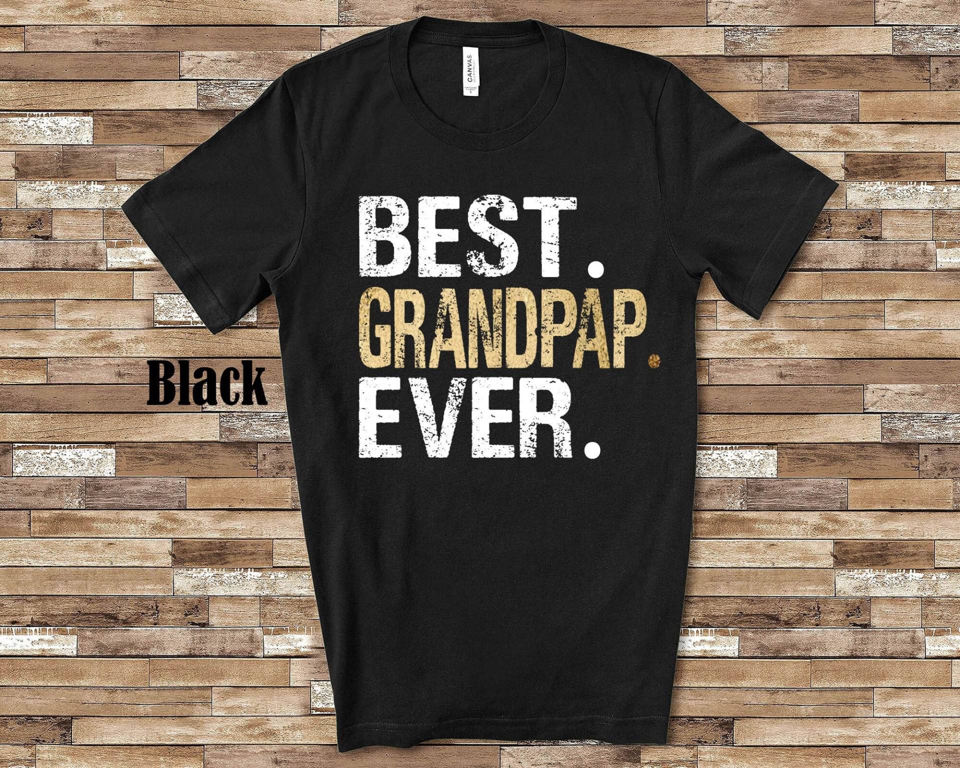 Bester Opa Überhaupt Shirt Tshirt Geschenk Von Enkelin Enkel Geburtstag Vatertag Weihnachtsgeschenke Für Großvater von WalltoWallMall