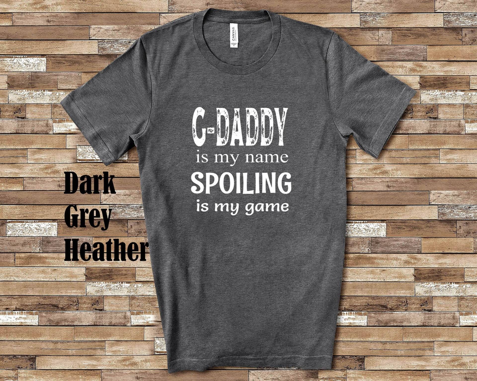 G-Daddy Ist Mein Name Grandpa Tshirt Spezielle Großvater Geschenkidee Für Vatertag, Geburtstag, Weihnachten Oder Schwangerschaftsmitteilung von WalltoWallMall