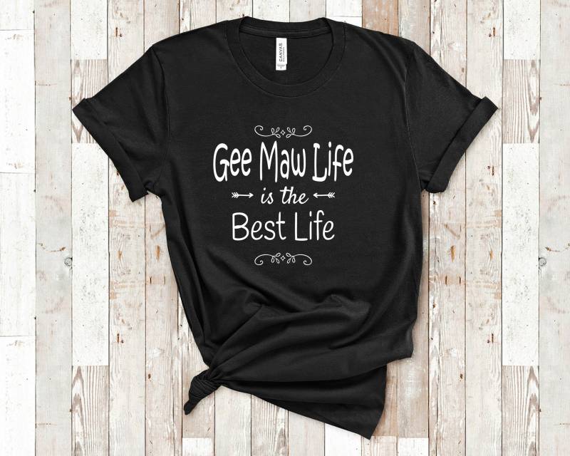 Gee Maw Life Is The Best Shirt Für Geschenke Beste Geschenkidee Geburtstag Weihnachtsgeschenk von WalltoWallMall