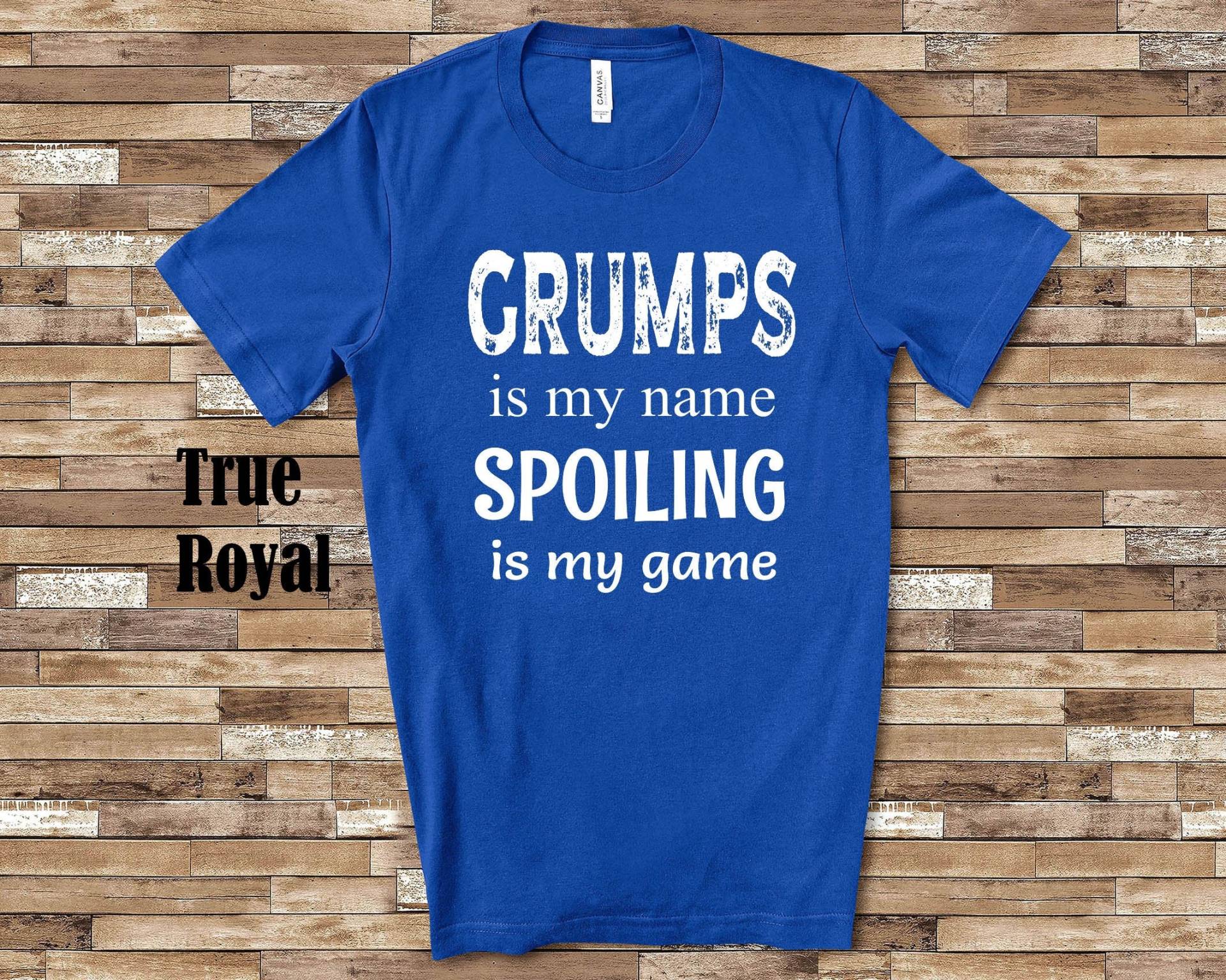 Grumps Is My Name Grandpa Tshirt Spezielle Großvater Geschenkidee Für Vatertag, Geburtstag, Weihnachten Oder Schwangerschaftsmitteilung Grumps Is My Name Grandpa Tshirt Spezielle Großvater Geschenkidee Für Vatertag, Geburtstag, Weihnachten Oder Schwangerschaftsmitteilung von WalltoWallMall