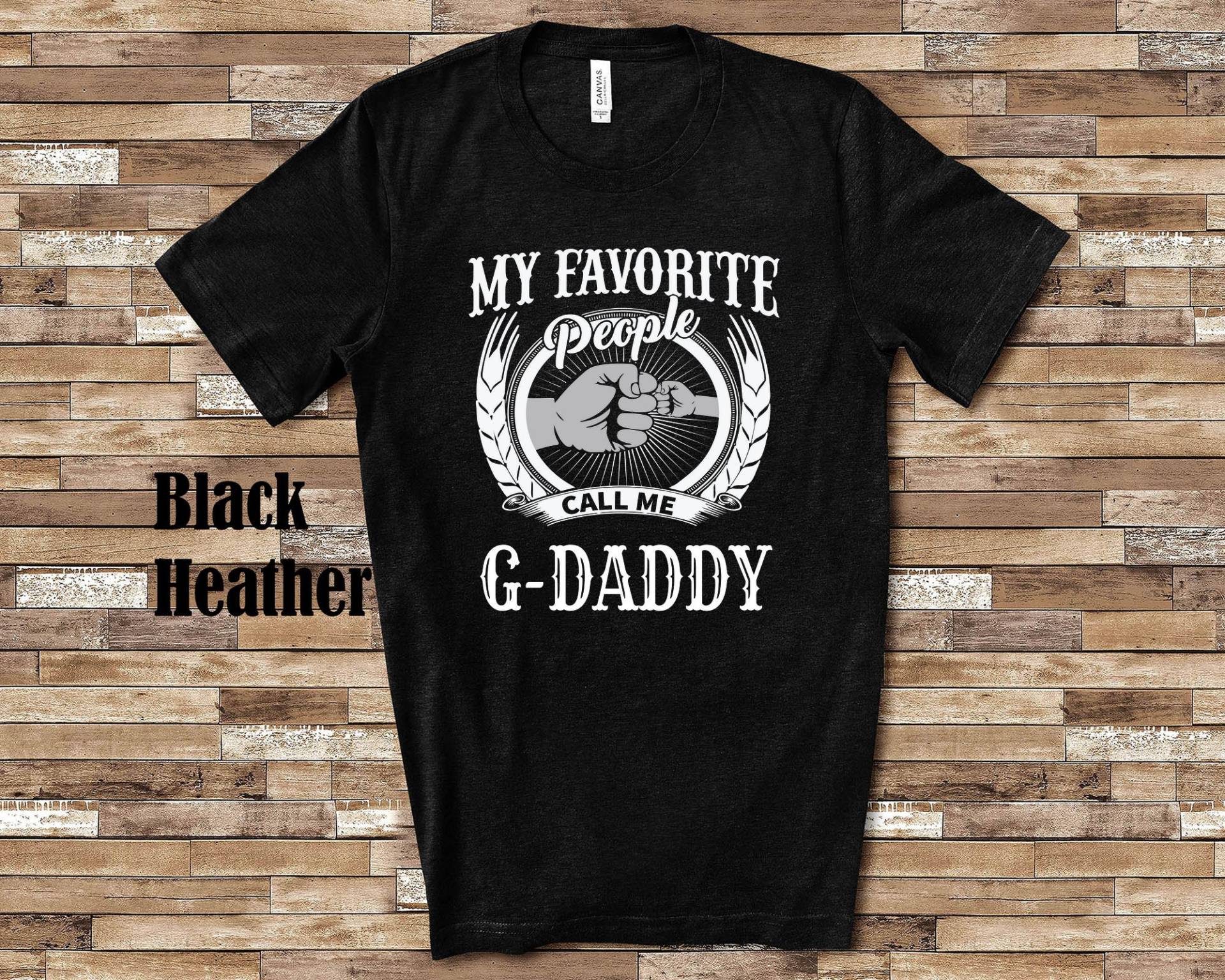 Meine Lieblingsmenschen G-Daddy Faust Beulen Tshirt, Langarm Shirt, Sweatshirt Tank Top Spezieller Großvater Vatertag Weihnachten Geburtstagsgeschenk von WalltoWallMall