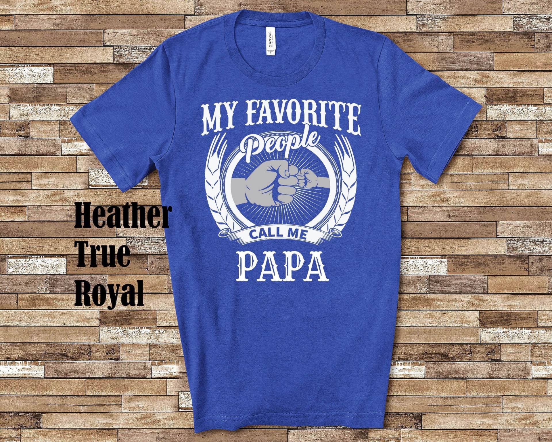 Meine Lieblingsmenschen Papa Faust Tshirt, Langarm-Shirt, Sweatshirt Oder Tank Top Spezieller Großvater Vatertag Weihnachten Geburtstagsgeschenk von WalltoWallMall