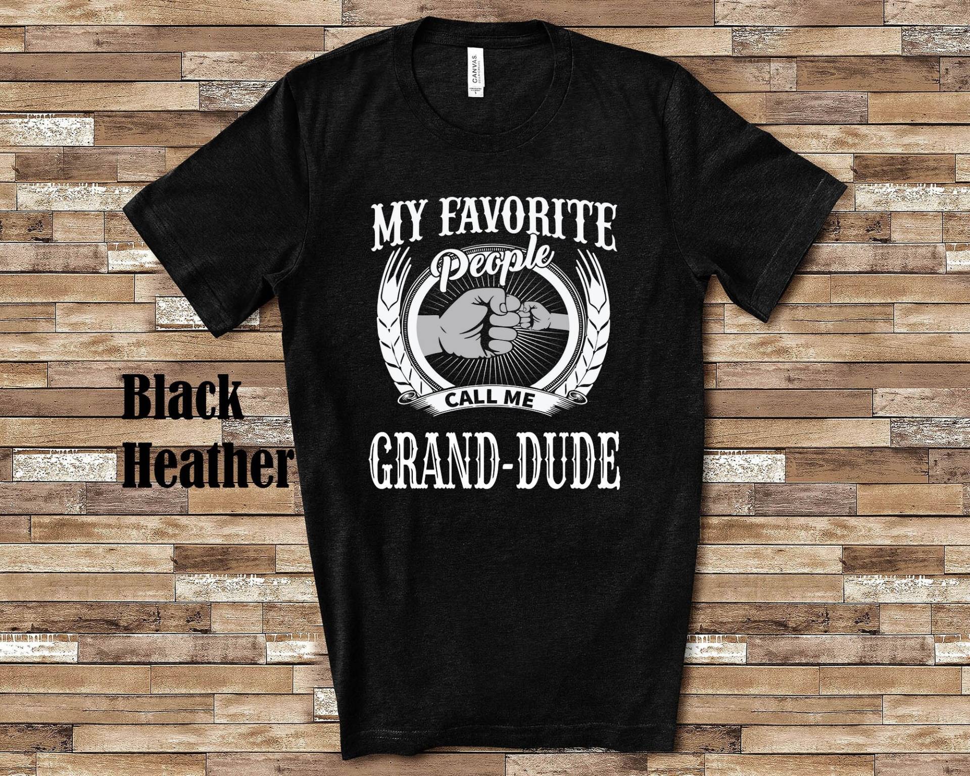 My Favourite People Grand-Dude Faust Tshirt, Langarm Shirt Sweatshirt Oder Tank Top Special Großvater Vatertag Weihnachten Geburtstagsgeschenk von WalltoWallMall