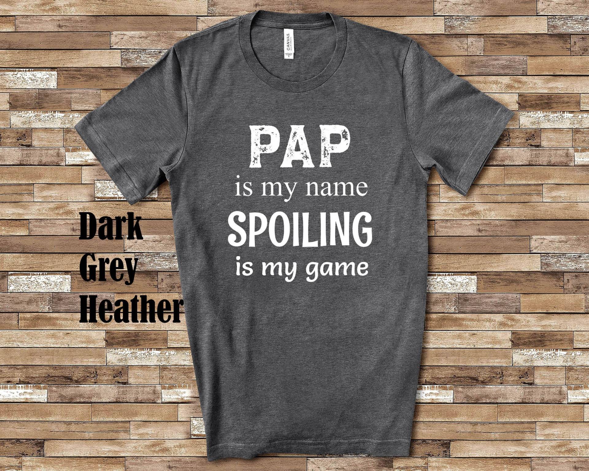 Pap Ist Mein Name Grandpa Tshirt Spezielle Großvater Geschenkidee Für Vatertag, Geburtstag, Weihnachten Oder Schwangerschaftsmitteilung Pap Ist Mein Name Grandpa Tshirt Spezielle Großvater Geschenkidee Für Vatertag, Geburtstag, Weihnachten Oder Schwangerschaftsmitteilung von WalltoWallMall