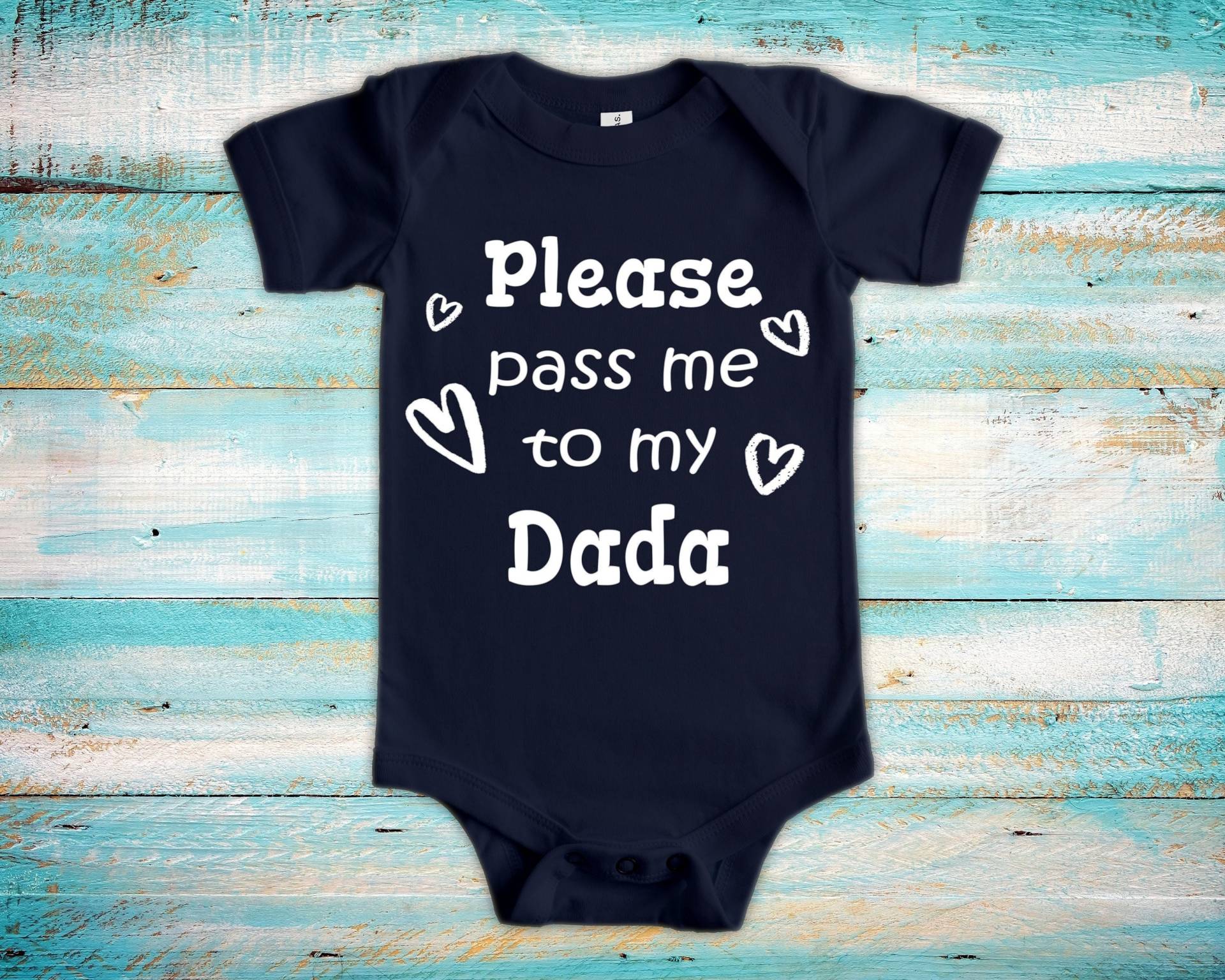 Pass Me To Dada Süßer Opa Baby Body, Tshirt Oder Kleinkind Shirt Indien Indisch Großvater Geschenk Schwangerschaft Ankündigung von WalltoWallMall