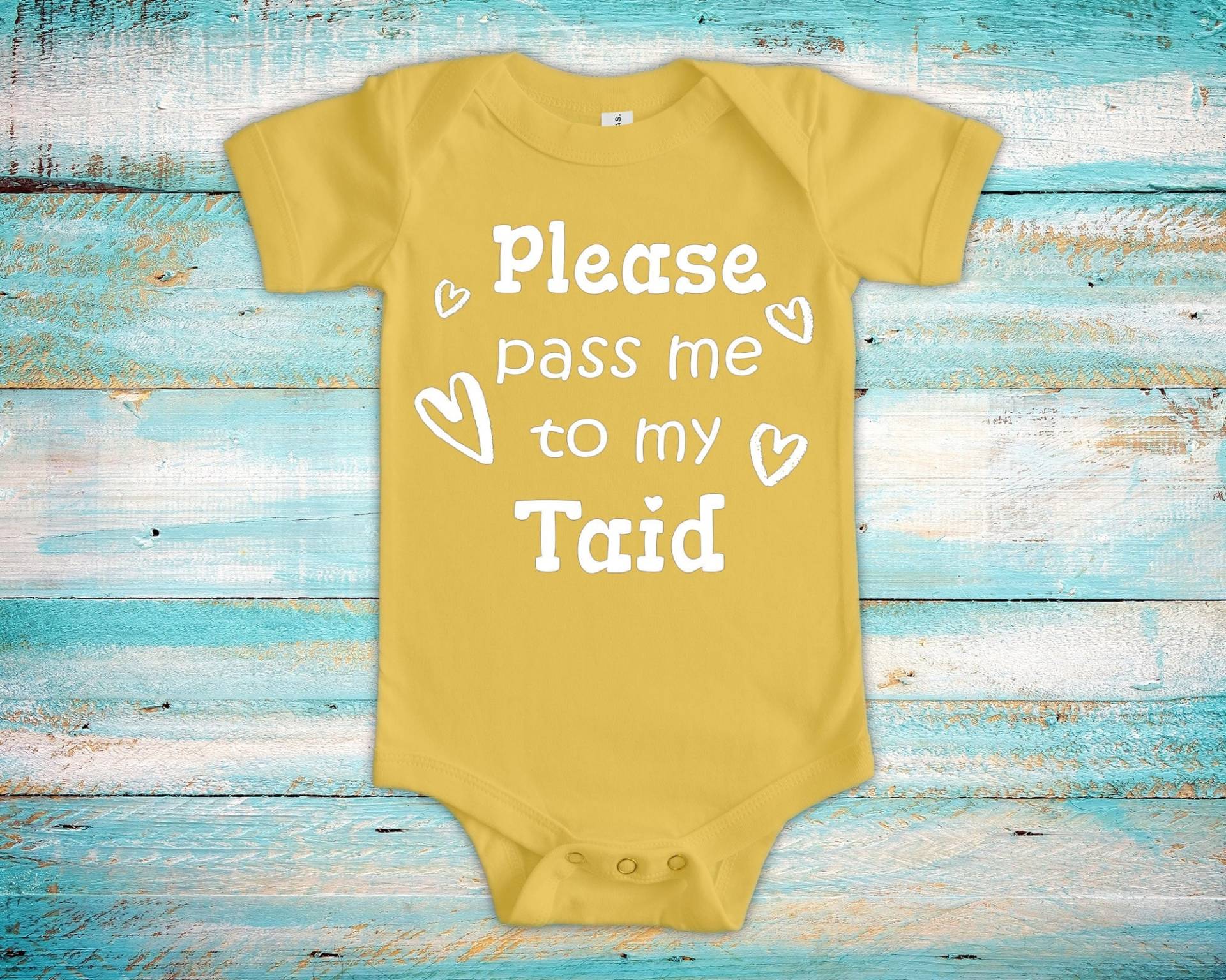 Pass Me To Taid Süßer Opa Baby Body, Tshirt Oder Kleinkind Shirt Wales Celtic Welsh Großvater Geschenk Schwangerschaft Ankündigung von WalltoWallMall