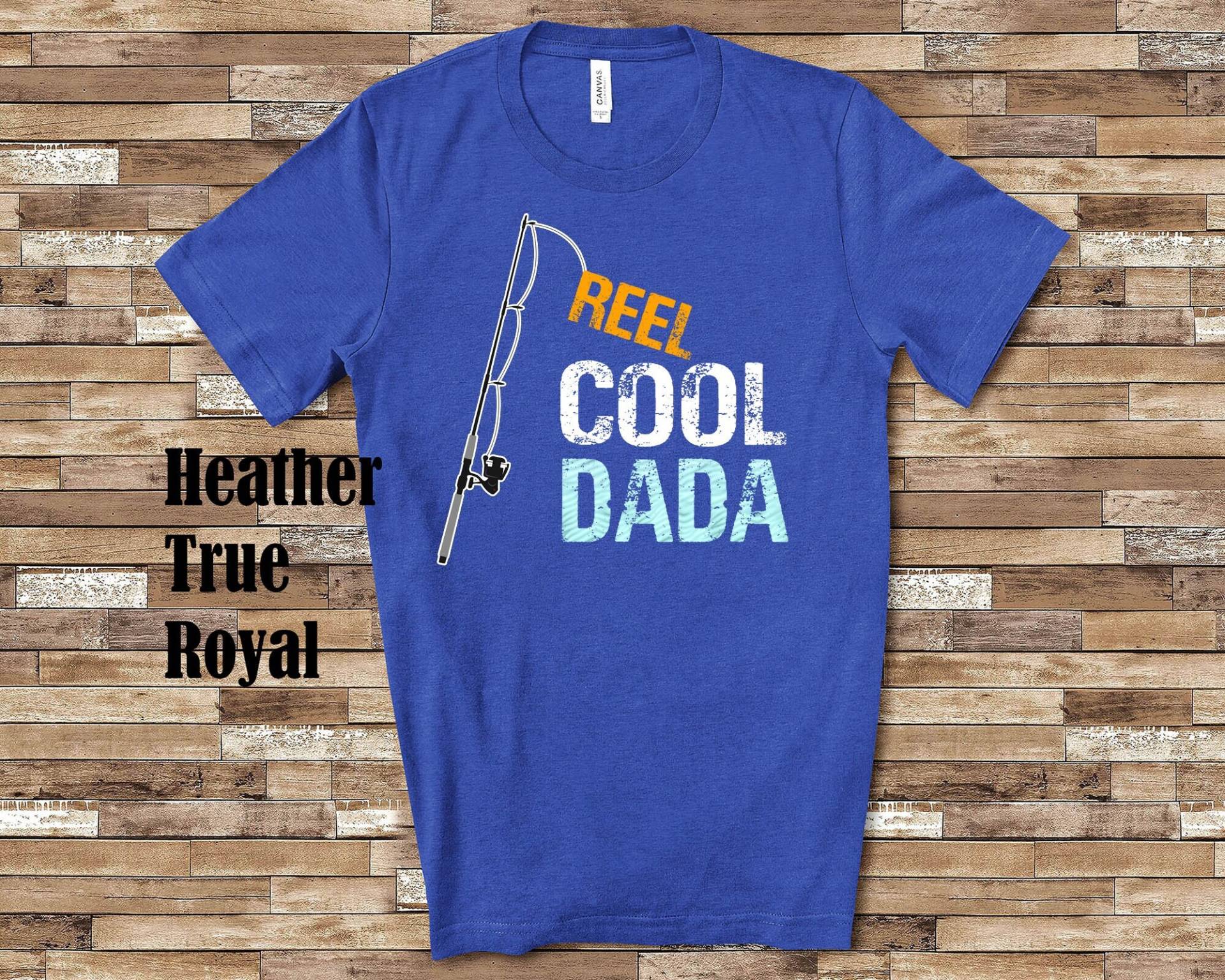 Reel Cooles Dada Shirt Tshirt Geschenk Von Enkelin Enkel Geburtstag Weihnachten Vatertagsgeschenke Für von WalltoWallMall