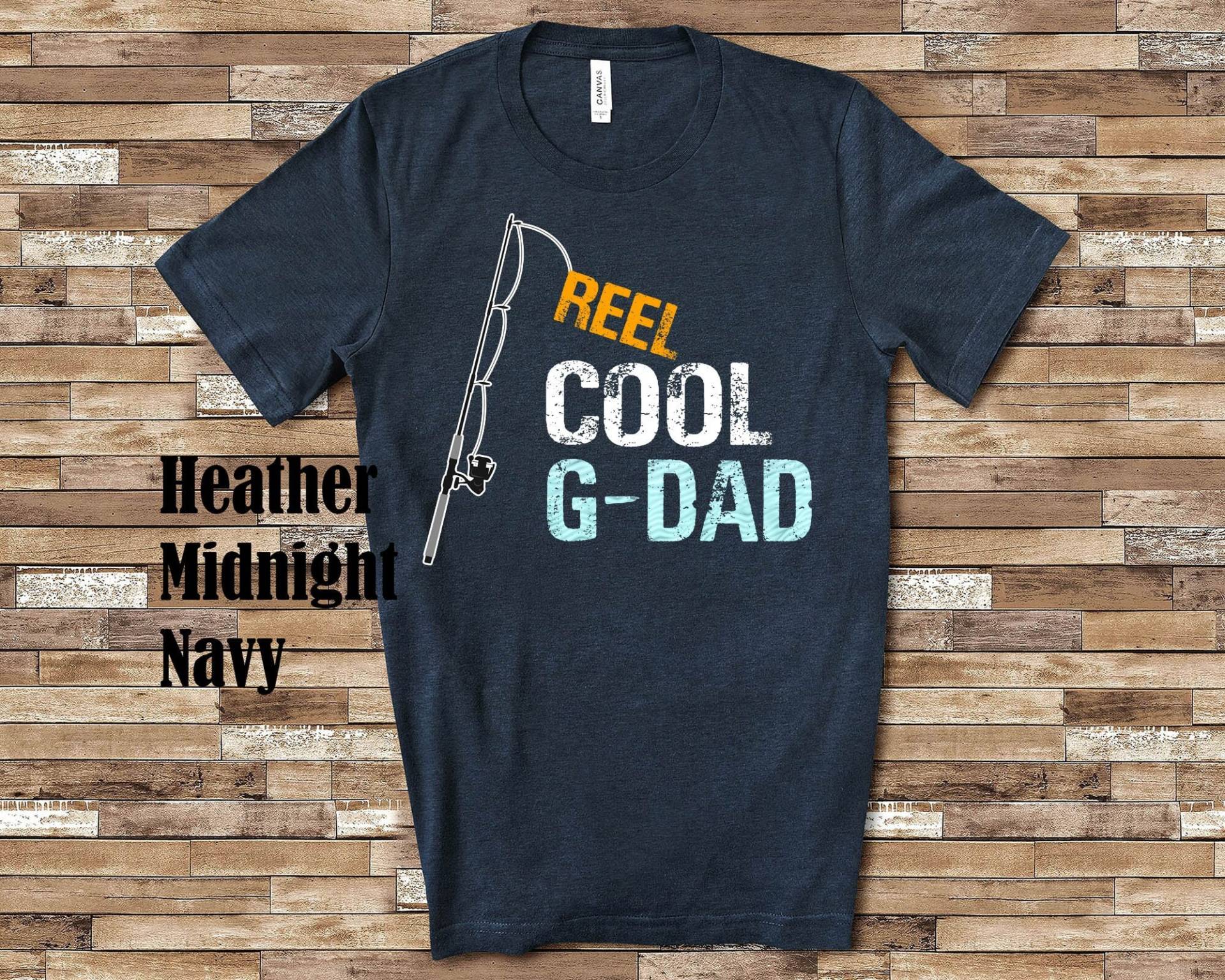 Reel Cooles G-Dad Shirt Tshirt G Dad Geschenk Von Enkelin Enkel Geburtstag Weihnachten Vatertagsgeschenke Für Gdad von WalltoWallMall