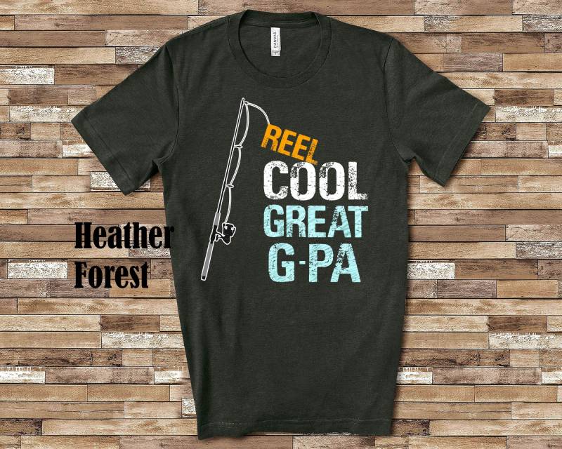 Reel Cooles Great G-Pa Shirt Tshirt Großartiges Geschenk Von Enkelin Enkel Geburtstag Weihnachten Vatertagsgeschenke Für von WalltoWallMall