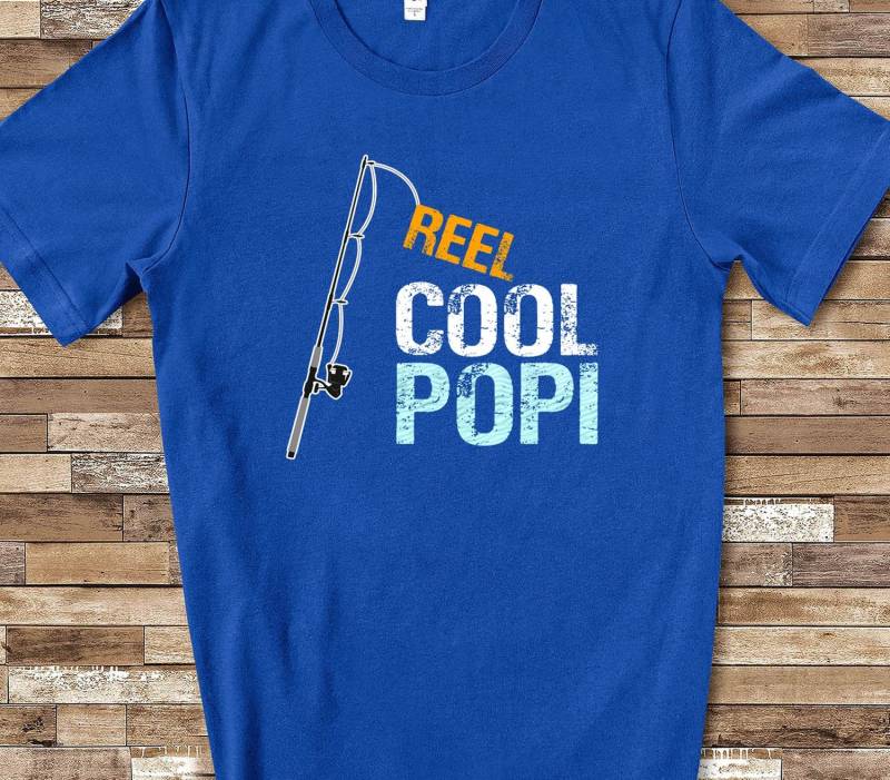 Reel Cooles Popi Shirt Tshirt Geschenk Von Enkelin Enkel Geburtstag Weihnachten Vatertagsgeschenke Für von WalltoWallMall