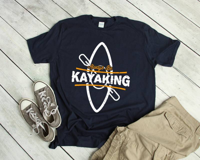Kayaking T-Shirt Leidenschaftliches Paddler Geschenk von WalrusIndustries