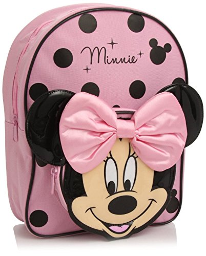Disney Mädchen Offizieller Minnie Mouse Bow Rucksack Back To School, rose, 4-6 Jahre von Disney