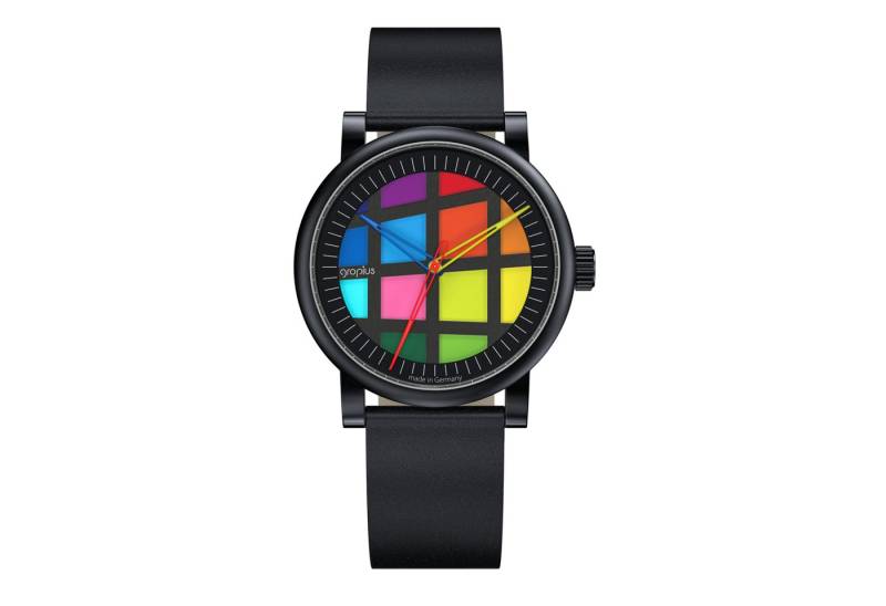 Walter Gropius Automatikuhr Made in Germany, Saphirglas, Atrium Automatik - WGA 801-01, Designeruhr, Lederarmband mit Easy-Release System, Edelstahlgehäuse von Walter Gropius