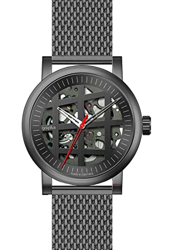 Walter Gropius Unisex-Uhren Analog Automatik One Size Anthrazit 32023287 von Walter Gropius