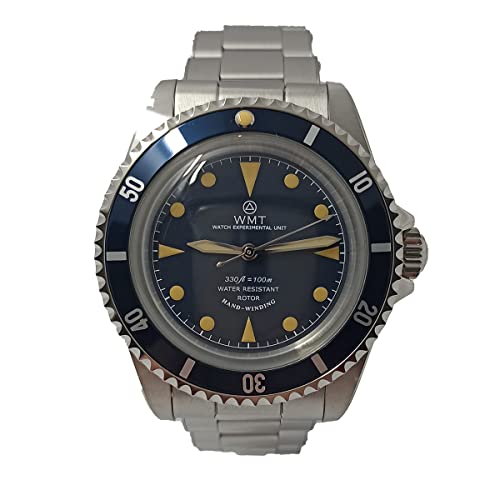 Walter Mitt Royal Marine Taucher Edelstahl Automatik Blau Unisex Uhr von Walter Mitt