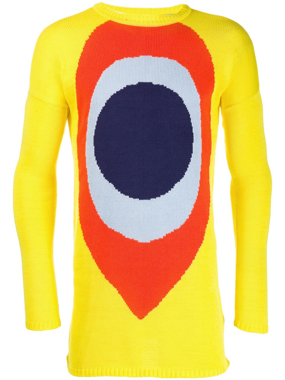 Walter Van Beirendonck Pre-Owned 1994/95 'Les Peintures L'Espace L'Art' Pullover - Gelb von Walter Van Beirendonck Pre-Owned