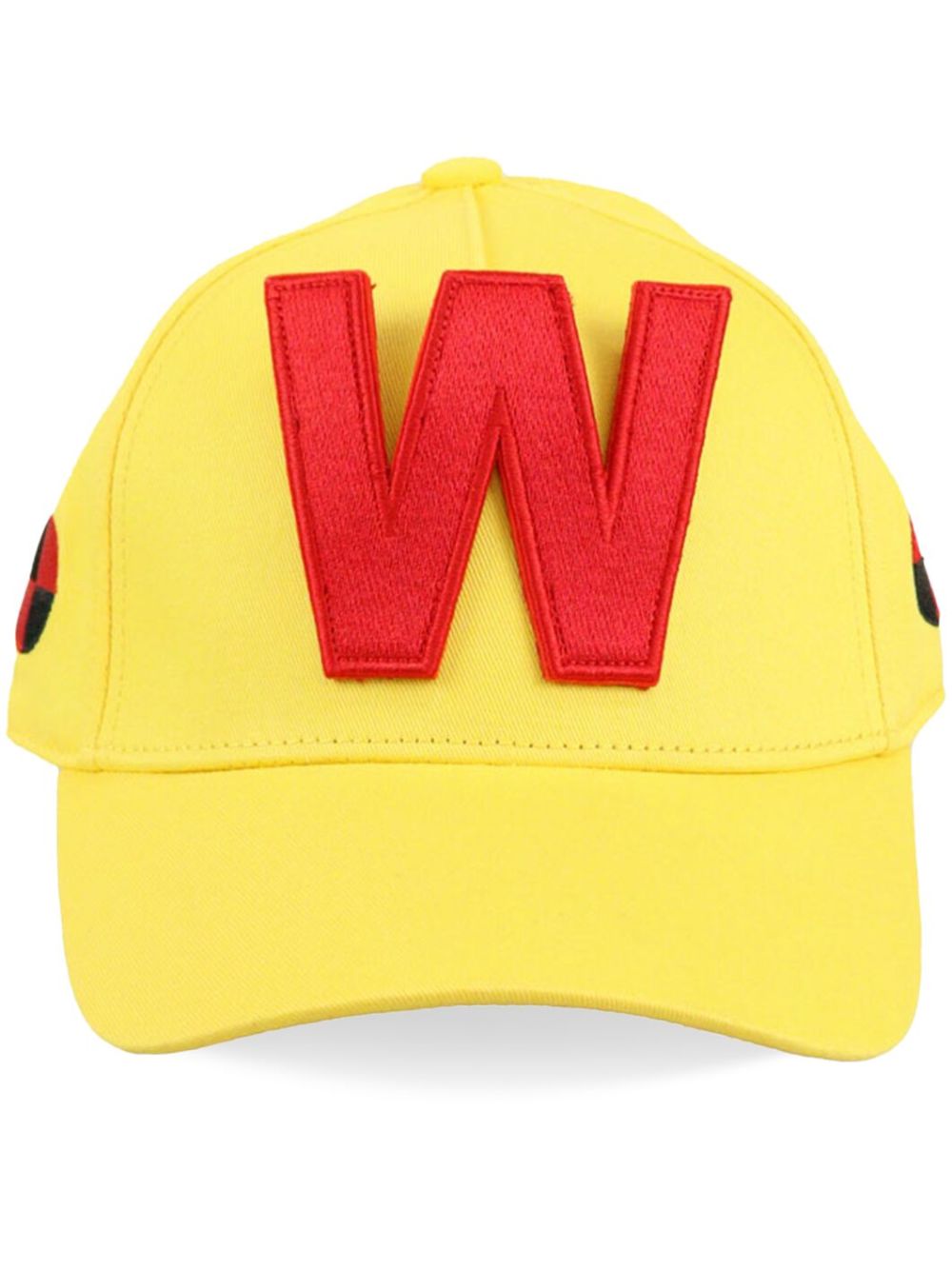 Walter Van Beirendonck Baseballkappe mit W-Stickerei - Gelb von Walter Van Beirendonck