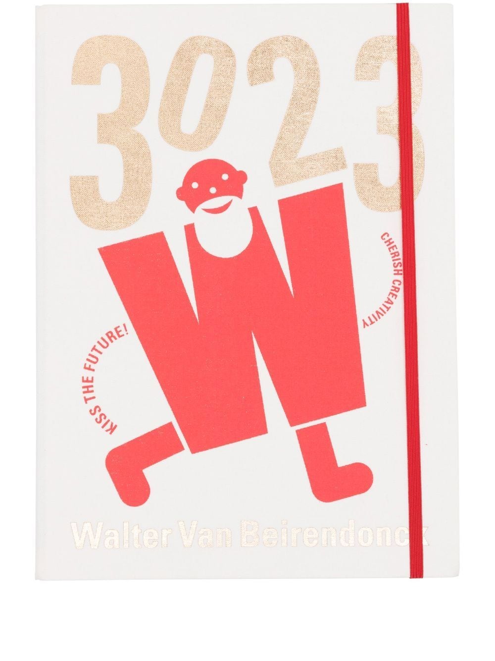 Walter Van Beirendonck 12-Monats-Planer mit grafischem Print - Weiß von Walter Van Beirendonck