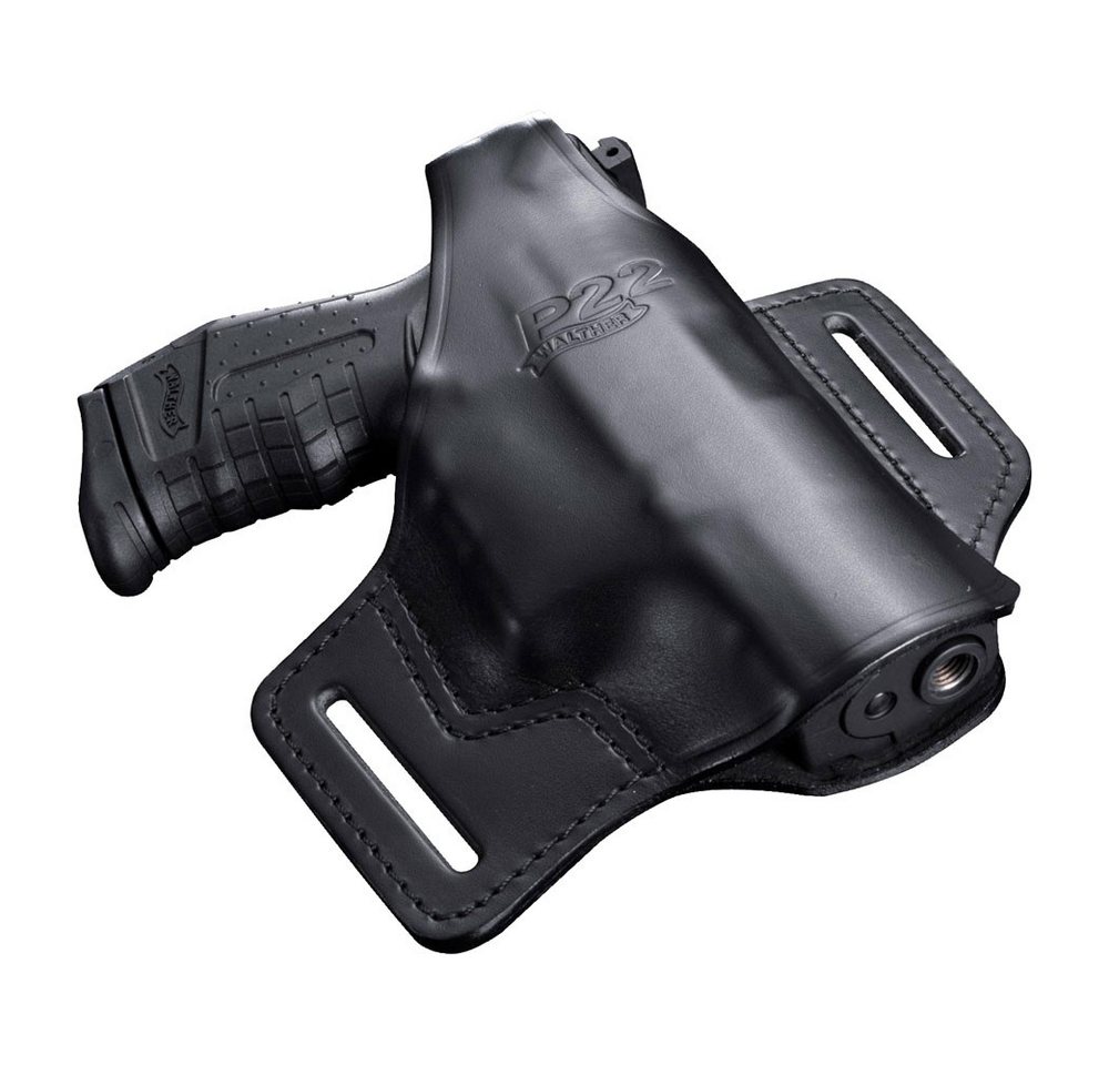 Walther Arms Sporttasche Walther Leder Holster P22 Schwarz (1-tlg), echt Leder von Walther Arms