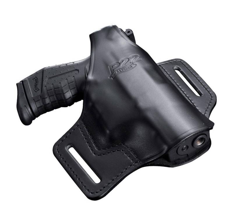 Walther Arms Sporttasche Walther Leder Holster P22 Schwarz (1-tlg), echt Leder von Walther Arms