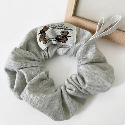 2 Stück Haargummis für Damen elastische Haarbänder Satin Scrunchies Haarreifen Pferdeschwanzhalter Breite Rand Scrunchie Haarschmuck Breite HaarbandWeißes Label-Haarband mit Bärenmotiv 2 Stück Haargummis für Damen elastische Haarbänder Satin Scrunchies Haarreifen Pferdeschwanzhalter Breite Rand Scrunchie Haarschmuck Breite HaarbandWeißes Label-Haarband mit Bärenmotiv von Waltonalice