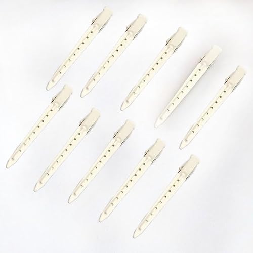 48 Stück EnteBill Haarspangen Haarklammern Damen Abteilklammern Haarspange Kunststoff Friseurbedarf Haarclips Rutschfestes Haarklammern für Salon Schneiden Stylen 8-Loch groß cremefarben 48 Stück EnteBill Haarspangen Haarklammern Damen Abteilklammern Haarspange Kunststoff Friseurbedarf Haarclips Rutschfestes Haarklammern für Salon Schneiden Stylen 8-Loch groß cremefarben von Waltonalice