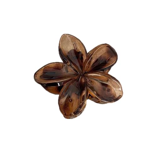 Waltonalice Blumen Haarklammer Haarspangen Damen Haarspange Blume Bunt blumenklammern Klein Hawaii Haarspange haare blumen klammer für Hochzeit Strand Party Pool Urlaub 2# 1 Stück von Waltonalice