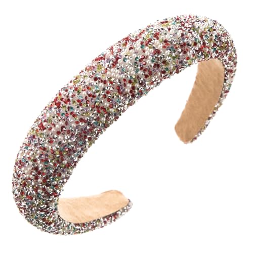 Waltonalice Haarreif mit bunten Strasssteinen Haarschmuck Kristall Stirnbänder Haarbänder rutschfeste Wide Stirnbänder für Hochzeit Braut Party Alltagskleidung Rot A Waltonalice Haarreif mit bunten Strasssteinen Haarschmuck Kristall Stirnbänder Haarbänder rutschfeste Wide Stirnbänder für Hochzeit Braut Party Alltagskleidung Rot A von Waltonalice