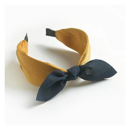 Waltonalice Haarreifen Damen Verknotet Stirnband mit Schleifen Vintage Haarreif elastische Stirnbänder Boho Breite Haarbänder headband Haarschmuck Rutschfest Haarreifen für Frauen Mädchen #32 von Waltonalice