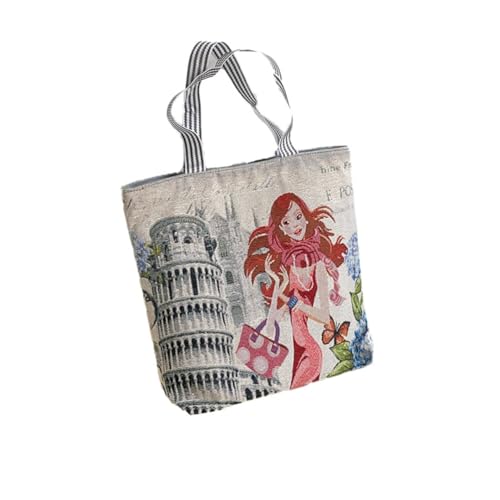 Waltonalice Handtasche Schultaschen Tote Große Kapazität Schulter Frauen beiläufiger Vintage Segeltuch Druck Shopper Beutel für Arbeit Reisen Einkaufen Schule 5# Waltonalice Handtasche Schultaschen Tote Große Kapazität Schulter Frauen beiläufiger Vintage Segeltuch Druck Shopper Beutel für Arbeit Reisen Einkaufen Schule 5# von Waltonalice