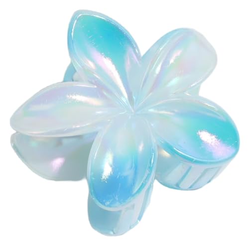 1 Stück Damen Verlaufsfarbe Glitzer Blumen Haarklammern Frauen Blumenhaarnadel Rutschfeste Haarspangen Kunststoff Haar Krallen Haarschmuck Kopfbedeckung für Tägliches Tragen,Blau Weiß 1 Stück Damen Verlaufsfarbe Glitzer Blumen Haarklammern Frauen Blumenhaarnadel Rutschfeste Haarspangen Kunststoff Haar Krallen Haarschmuck Kopfbedeckung für Tägliches Tragen,Blau Weiß von Wambere