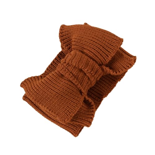 1 Stück Kinder Haarschmuck Doppeltes Elastisches Stirnband Baby Stirnbänder mit Schleifen Haarschleifen Baby Haarzubehör Baby Haarbänder Turban Haarband Kopfbedeckung Kopfschmuck,Braun von Wambere
