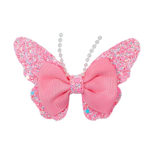 12 Stück Schmetterling Haarclips Damen Mädchen Glitzer Pailletten Schmetterling Schleife Haarspangen Haarklammer Haarschmuck Kopfschmuck für Hochzeit Party Bankett Abendessen,Dunkelrosa 12 Stück Schmetterling Haarclips Damen Mädchen Glitzer Pailletten Schmetterling Schleife Haarspangen Haarklammer Haarschmuck Kopfschmuck für Hochzeit Party Bankett Abendessen,Dunkelrosa von Wambere