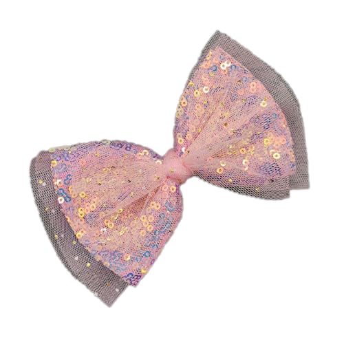 2 Stück Damen Doppelschicht Tüllschleifen Haarnadel Pailletten Haarnadelschleife Entenschnabelklammer Kopfbedeckung Glitzerschleife Haarspangen Haarschmuck für Frauen Mädchen,Rosa 2 Stück Damen Doppelschicht Tüllschleifen Haarnadel Pailletten Haarnadelschleife Entenschnabelklammer Kopfbedeckung Glitzerschleife Haarspangen Haarschmuck für Frauen Mädchen,Rosa von Wambere