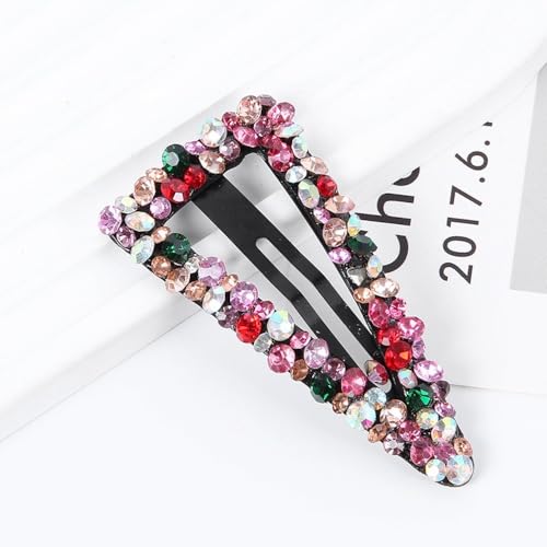 2 Stück Damen Haarspange Dreiecksform Haarclips Strass Haarnadel Haarspangen Kopfbedeckung Rutschfest Haarklammern Haarschmuck für Frauen Mädchen Geburtstag Party Bankett,Bunt A 2 Stück Damen Haarspange Dreiecksform Haarclips Strass Haarnadel Haarspangen Kopfbedeckung Rutschfest Haarklammern Haarschmuck für Frauen Mädchen Geburtstag Party Bankett,Bunt A von Wambere