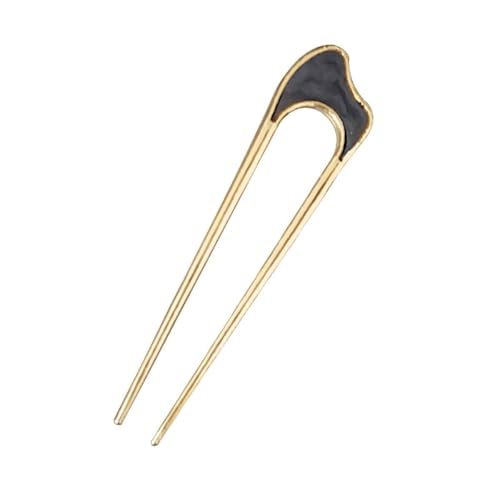 3 Stück Damen Haarnadeln Metall Haarnadel U-förmige Haarnadeln Haarstäbchen Haarklammer Frauen Rutschfest Haarschmuck Kopfschmuck Haarstyling Zubehör für Hochzeit Party Bankett,Schwarz C 3 Stück Damen Haarnadeln Metall Haarnadel U-förmige Haarnadeln Haarstäbchen Haarklammer Frauen Rutschfest Haarschmuck Kopfschmuck Haarstyling Zubehör für Hochzeit Party Bankett,Schwarz C von Wambere