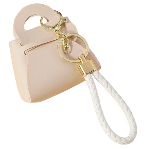 3 Stück Leder Geldbörse Kleines Portemonnaie mit Schlüsselanhänger Münzbörse Schlüsseltasche Mini Geldbeutel Portmonee Brieftasche Wallet Münzen Aufbewahrungstasche Taschenanhänger,Beige 3 Stück Leder Geldbörse Kleines Portemonnaie mit Schlüsselanhänger Münzbörse Schlüsseltasche Mini Geldbeutel Portmonee Brieftasche Wallet Münzen Aufbewahrungstasche Taschenanhänger,Beige von Wambere