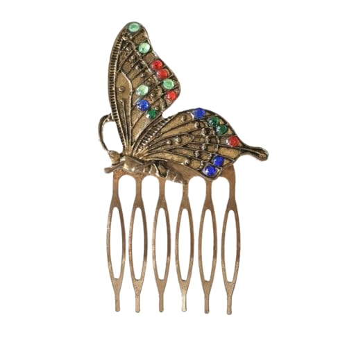3 Stück Vintage Haarkamm Metall Haarseitenkämme Haarspange Kopfschmuck Haarkämme Haarschmuck Hochzeits Haarschmuck Haarspangen Brautschmuck für Frauen und Mädchen Tägliches Tragen,Dunkelgold I 3 Stück Vintage Haarkamm Metall Haarseitenkämme Haarspange Kopfschmuck Haarkämme Haarschmuck Hochzeits Haarschmuck Haarspangen Brautschmuck für Frauen und Mädchen Tägliches Tragen,Dunkelgold I von Wambere